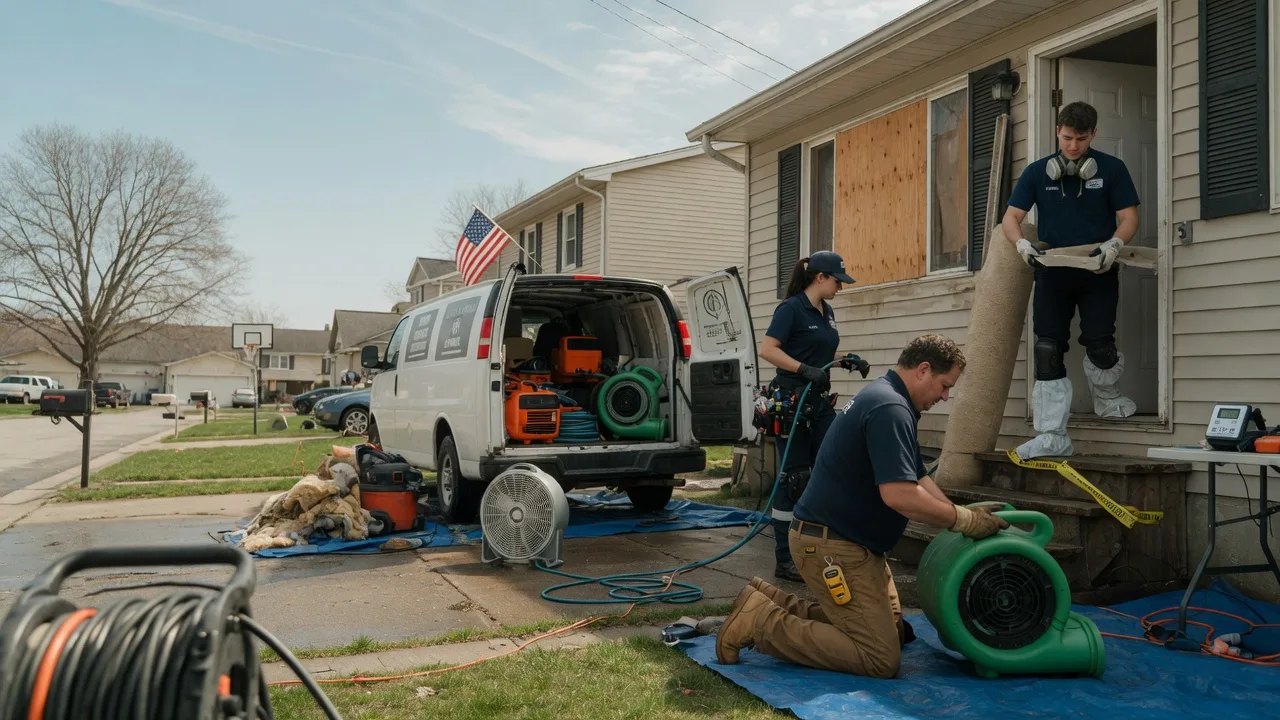 Water Damage Restoration in Bakersfield, VT near me